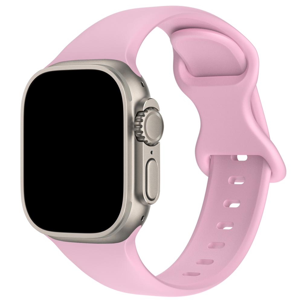 ColorPop Silikon Armband Butterfly Apple Watch 42/41/40/38 mm (S/M) Lavender