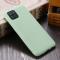  Samsung Galaxy A03 Skal Liquid Silikon Med Strap Grön