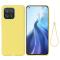  Samsung Galaxy A03 Skal Liquid Silikon Med Strap Gul