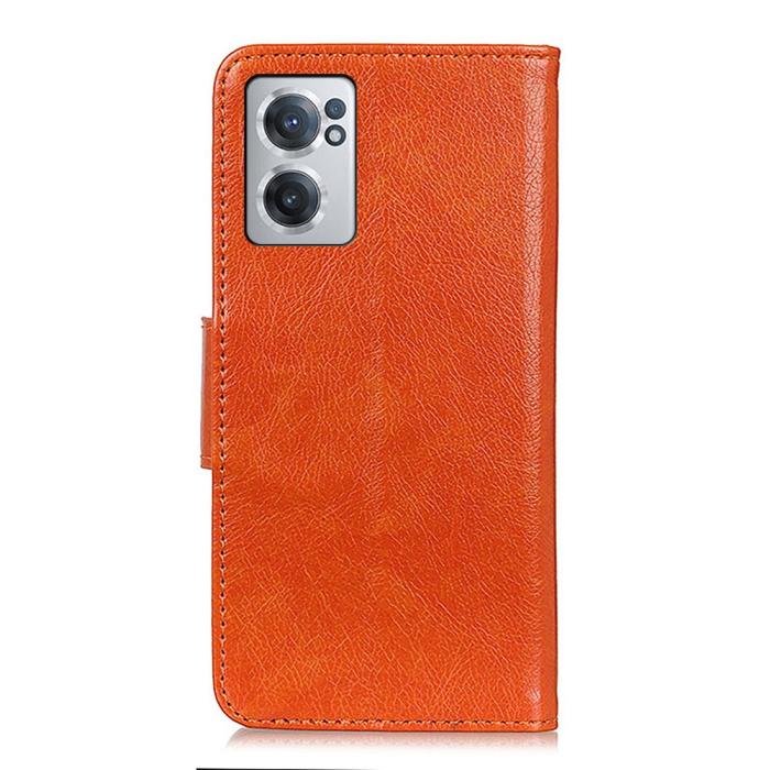 Bild 3,  OnePlus Nord CE 2 5G Fodral Split Läder Ljus Brun