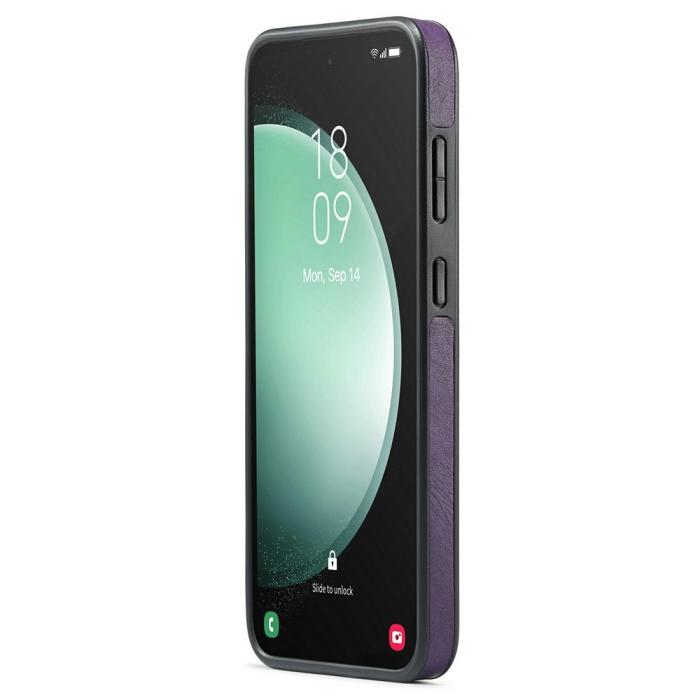 Bild 2, DG.MING DG.MING Samsung Galaxy S26 Plus Skal Läderbelagt Hybrid Lila