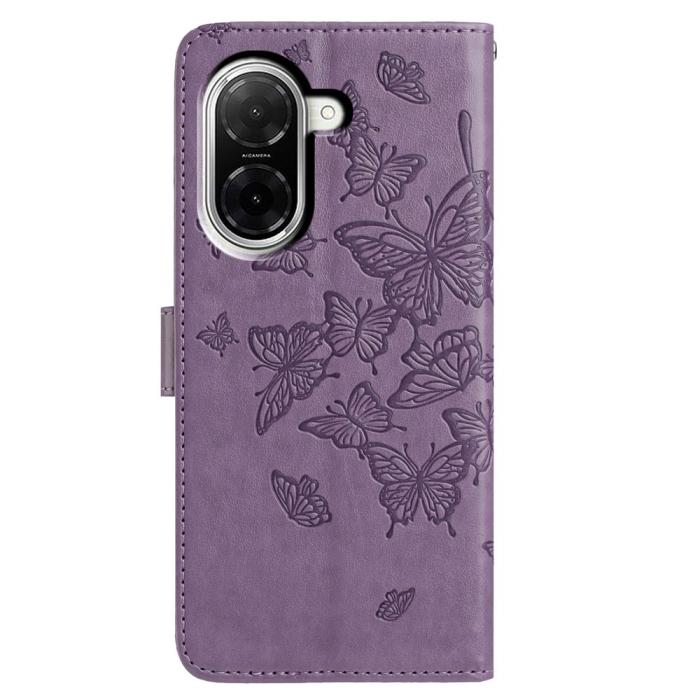 Bild 5,  Xiaomi Redmi A5 Fodral Med Fjäril Tryck Lila