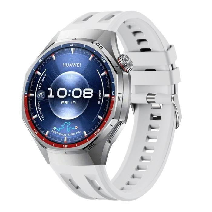 Bild 2,  Huawei Watch GT 6 Pro 46 mm Armband FlexSilicone Vit