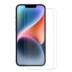 ENKAY ENKAY iPhone 14 Plus 2-PACK Sk&auml;rmskydd H&auml;rdat Glas