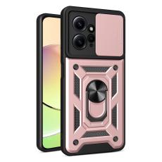  Xiaomi Redmi Note 12 4G Skal Camshield Ring Hybrid Ros&eacute;guld