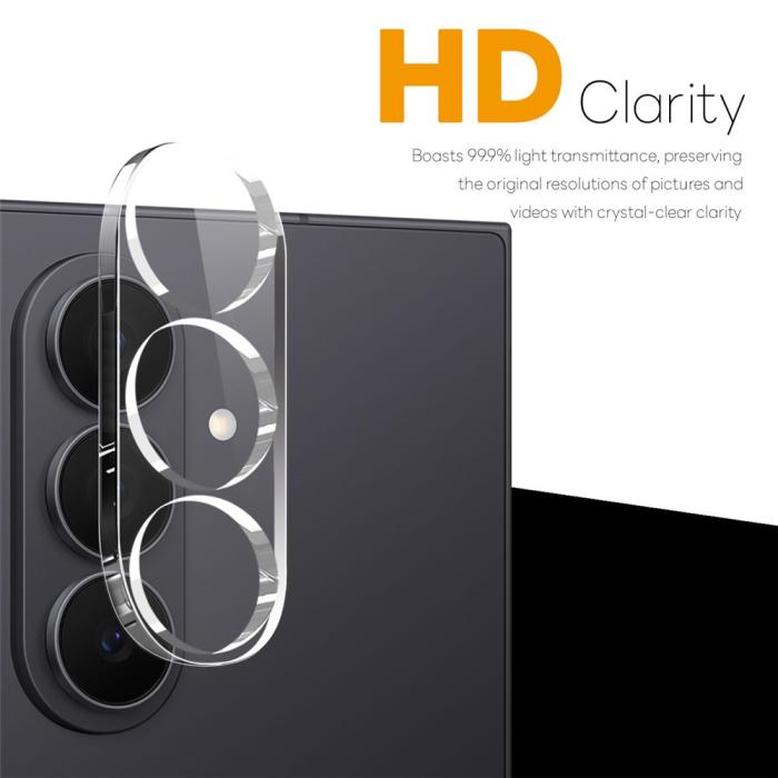 Bild 2, NORTHJO NORTHJO Galaxy Z Fold 8 Ultra 2-PACK Linsskydd Härdat Glas