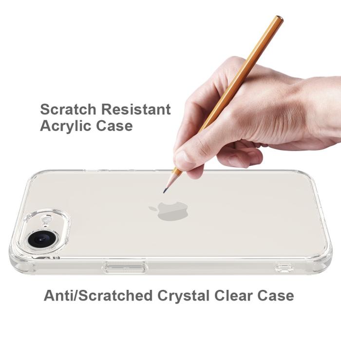 Bild 2,  iPhone 17e / 16e Skal TPU / Akryl Transparent
