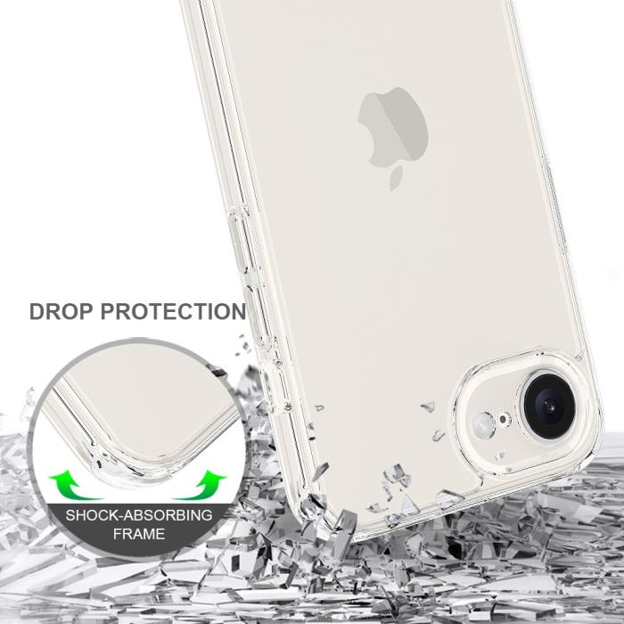 Bild 3,  iPhone 17e / 16e Skal TPU / Akryl Transparent
