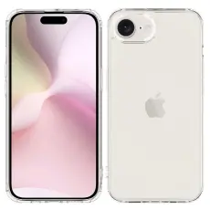  iPhone 17e / 16e Skal TPU / Akryl Transparent