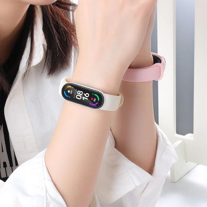 Bild 6, Tech-Protect Tech-Protect Xiaomi Mi Smart Band 5 / 6 / 7 Armband Iconband Svart