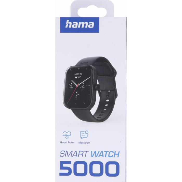 Bild 6, HAMA Hama Smartklocka 5000 Svart