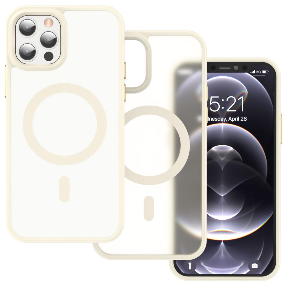 ColorPop ColorPop iPhone 12 Pro Max Skal CH MagSafe Matt Off White