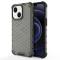  iPhone 14 Skal Shockproof Honeycomb Hybrid Svart