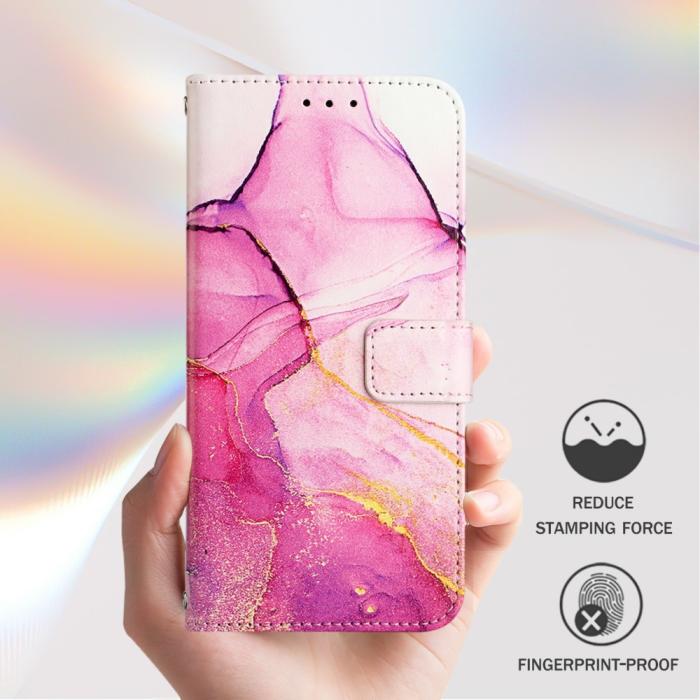 Bild 5,  iPhone 16 Pro Max Fodral Marmor Rosa