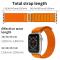 ColorPop Apple Watch 42/44/45/46/49 mm Armband Alpine Pro Loop Orange