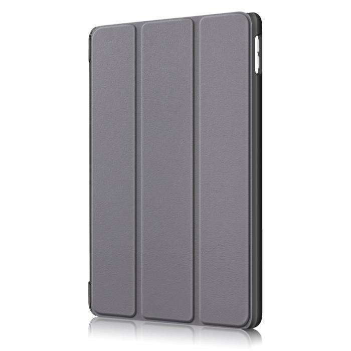 Bild 4,  iPad 10.2 2019/2020/2021, iPad Air 10.5, Pro 10.5 Fodral Tri-Fold Grå