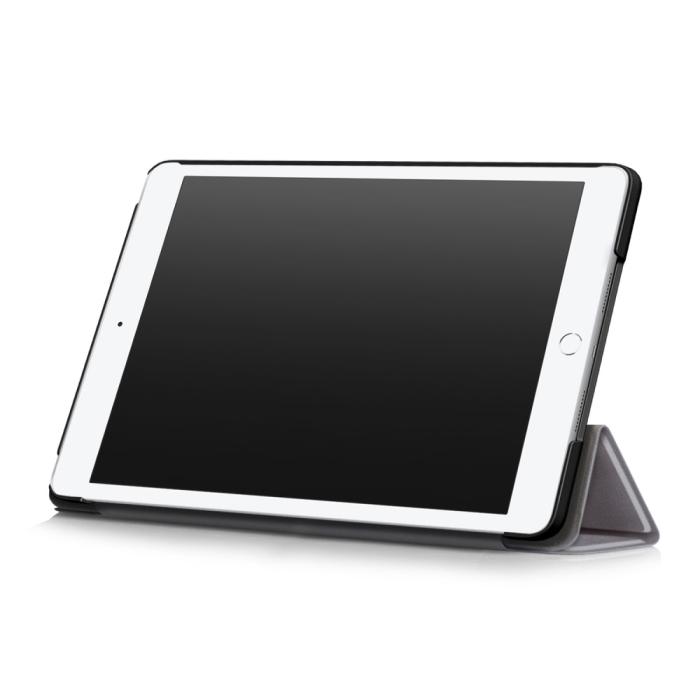 Bild 5,  iPad 10.2 2019/2020/2021, iPad Air 10.5, Pro 10.5 Fodral Tri-Fold Grå
