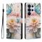  Samsung Galaxy S26 Ultra Fodral Med Tryck Blommor / Fjärilar