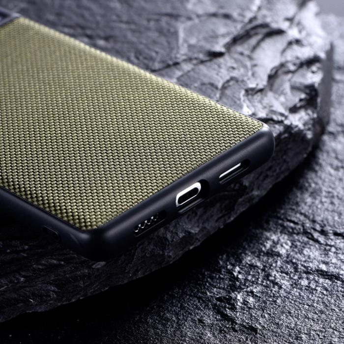 Bild 4,  Samsung Galaxy S22 Plus Skal Nylontäckt TPU Svart