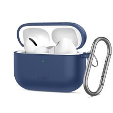 Tech-Protect Tech-Protect AirPods Pro 3 Skal Silikon Hook Navy Blue