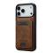 LC.IMEEKE LC.IMEEKE iPhone 17 Pro Max Skal Med Avtagbar Korthållare Läder