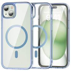 ColorPop ColorPop iPhone 15 Plus Skal CH MagSafe Transparent/Ljus Bl&aring;