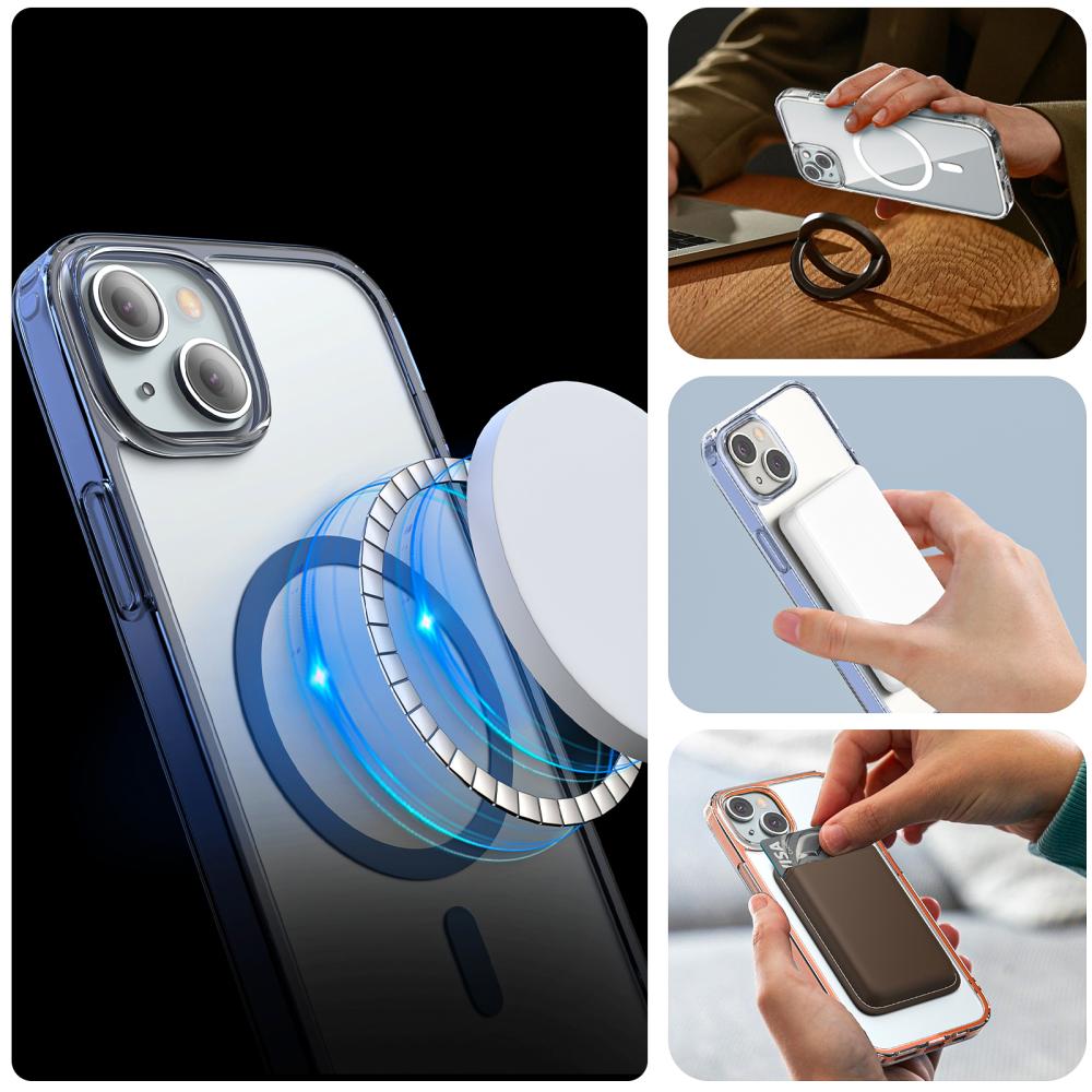 ColorPop ColorPop iPhone 15 Skal CH MagSafe Transparent/Ljus Blå