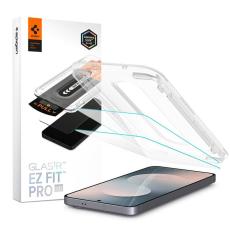 Spigen Spigen Samsung Galaxy S25 FE 2-PACK Sk&auml;rmskydd GLAS.tR "Ez Fit"