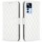  Xiaomi 12T / 12T Pro Fodral Diamond Läder Vit