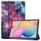  Samsung Galaxy Tab S6 Lite Tri-Fold Fodral Cosmic Space