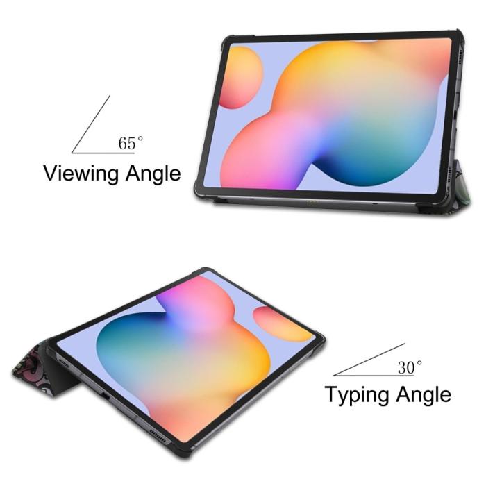 Bild 3,  Samsung Galaxy Tab S6 Lite - Tri-Fold Fodral - Graffiti