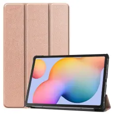  Samsung Galaxy Tab S6 Lite - Tri-Fold Fodral - Ros&eacute;guld