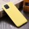  Samsung Galaxy A03 Skal Liquid Silikon Med Strap Gul