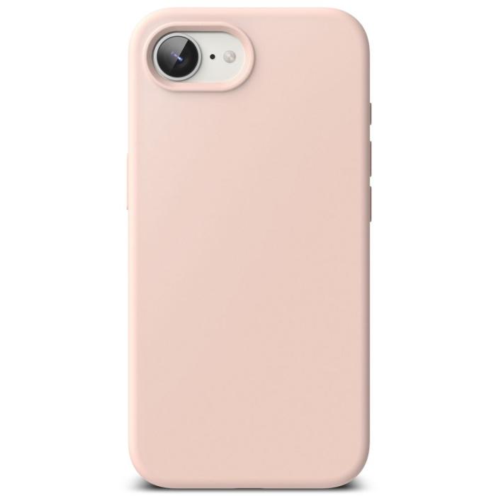 Bild 3, Ringke Ringke iPhone 17e / 16e Skal MagSafe Silikon Pink Sand