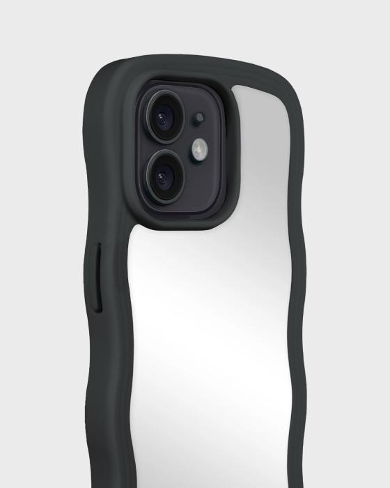 Bild 3, holdit holdit iPhone 12/12 Pro Skal Wavy Black Mirror