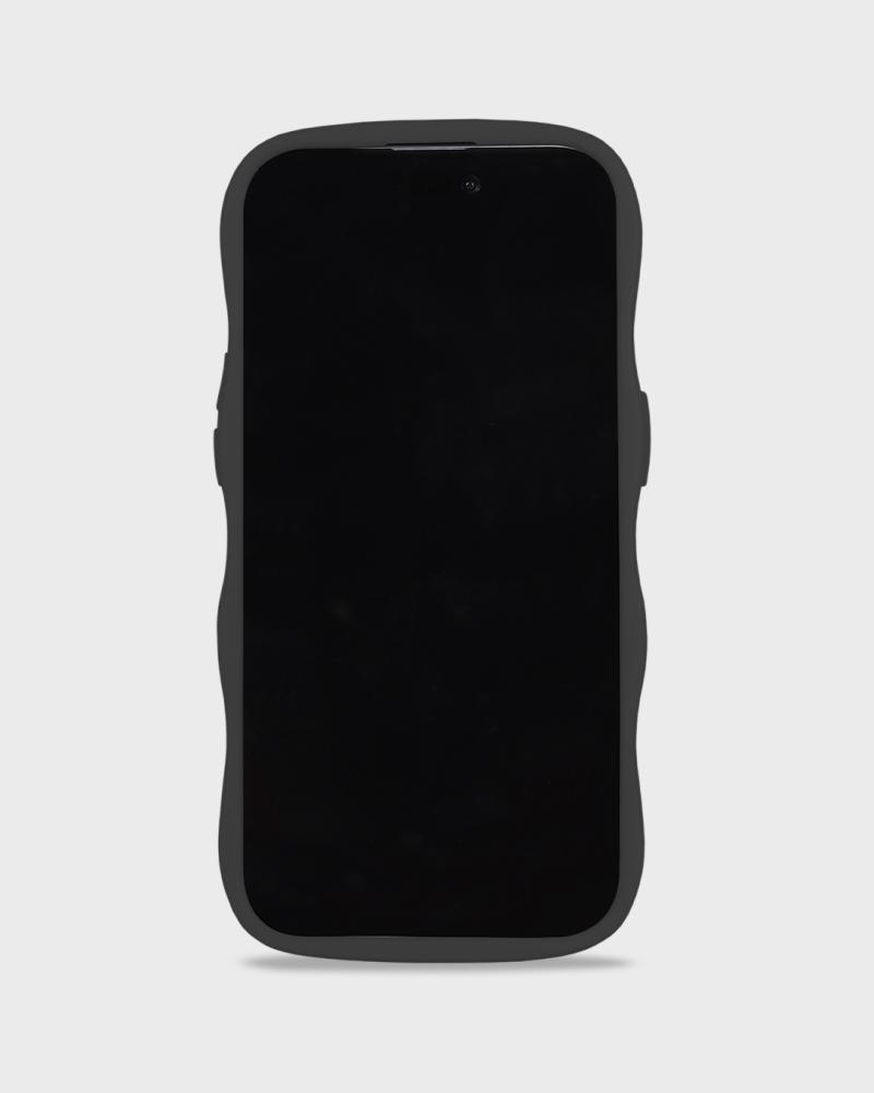 holdit holdit iPhone 15/14/13 Skal Wavy Black Mirror