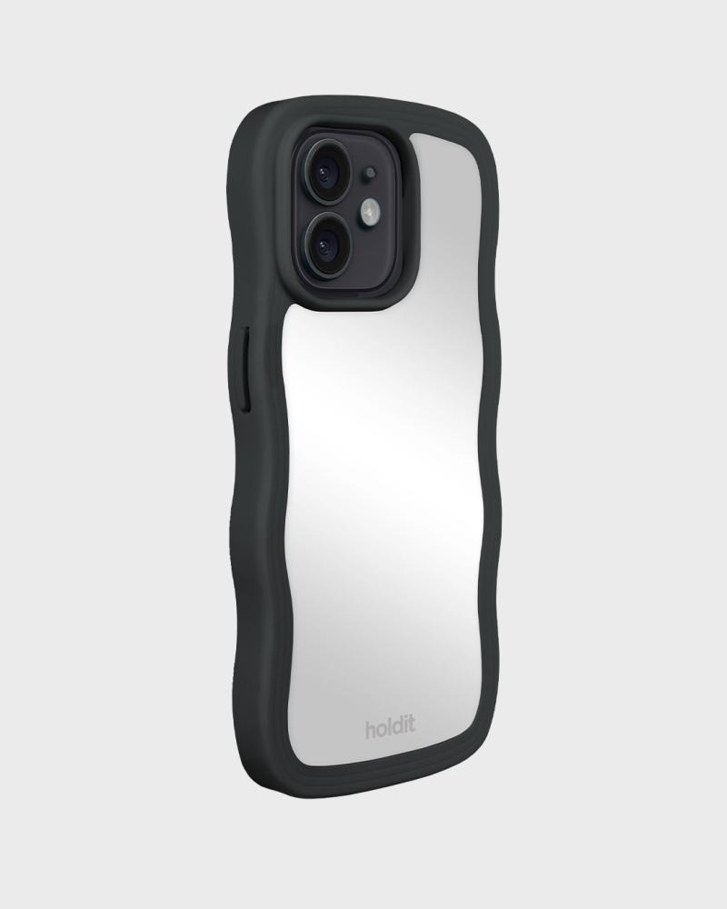 holdit holdit iPhone 12/12 Pro Skal Wavy Black Mirror