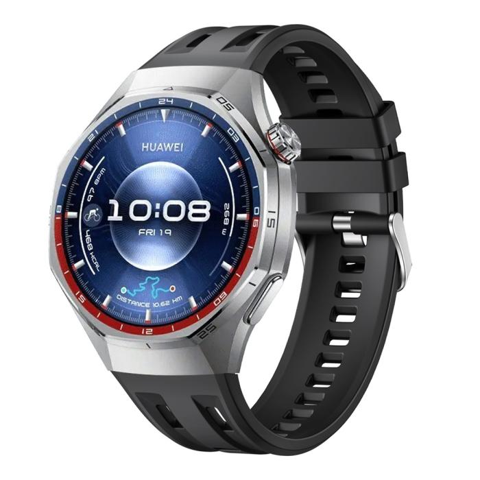 Bild 2,  Huawei Watch GT 6 Pro 46 mm Armband FlexSilicone Svart