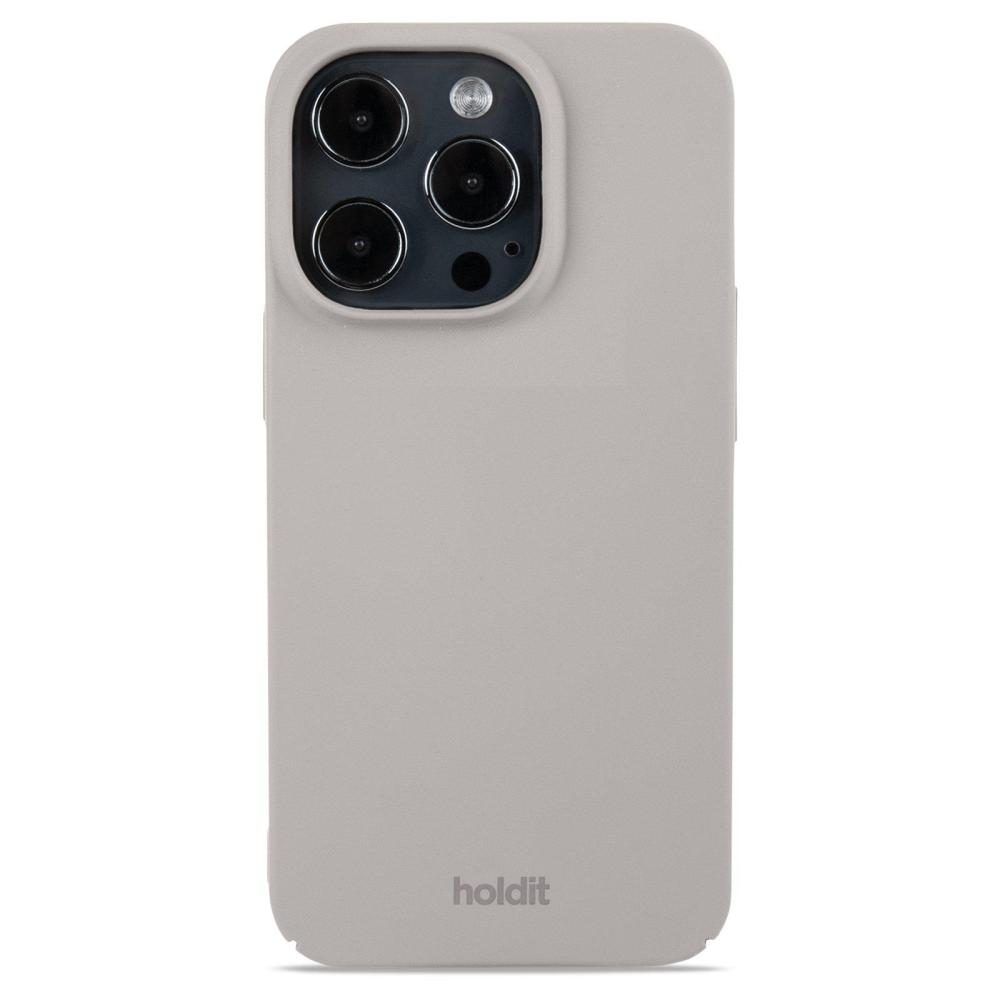 holdit holdit iPhone 14 Pro Mobilskal Slim Taupe