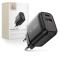 Tech-Protect Tech-Protect 45W PD QC3.0 Väggladdare USB-C / USB-A Svart