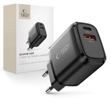 Tech-Protect Tech-Protect 45W PD QC3.0 V&auml;ggladdare USB-C / USB-A Svart