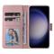  Samsung Galaxy S24 Fodral Marmor Textur Lila