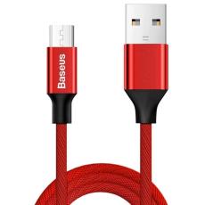 BASEUS BASEUS 1m Micro-Usb Nylon Kabel - R&ouml;d