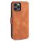 DG.MING DG.MING iPhone 13 Pro Fodral Retro Läder Brun
