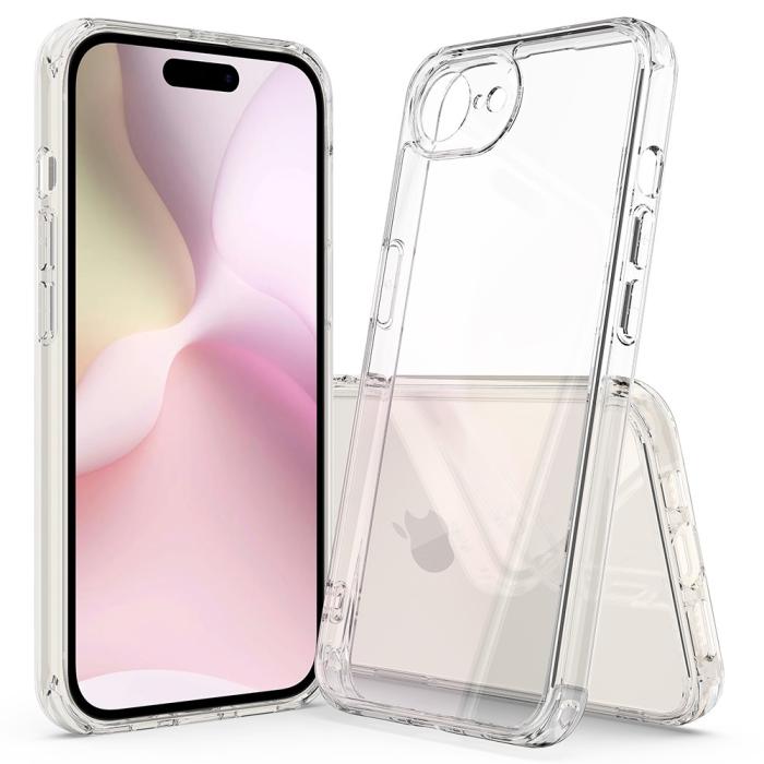 Bild 6,  iPhone 17e / 16e Skal TPU / Akryl Transparent