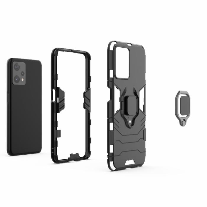 Bild 5,  OnePlus Nord CE 2 Lite 5G Skal Ring Armor Hybrid Navy Blue