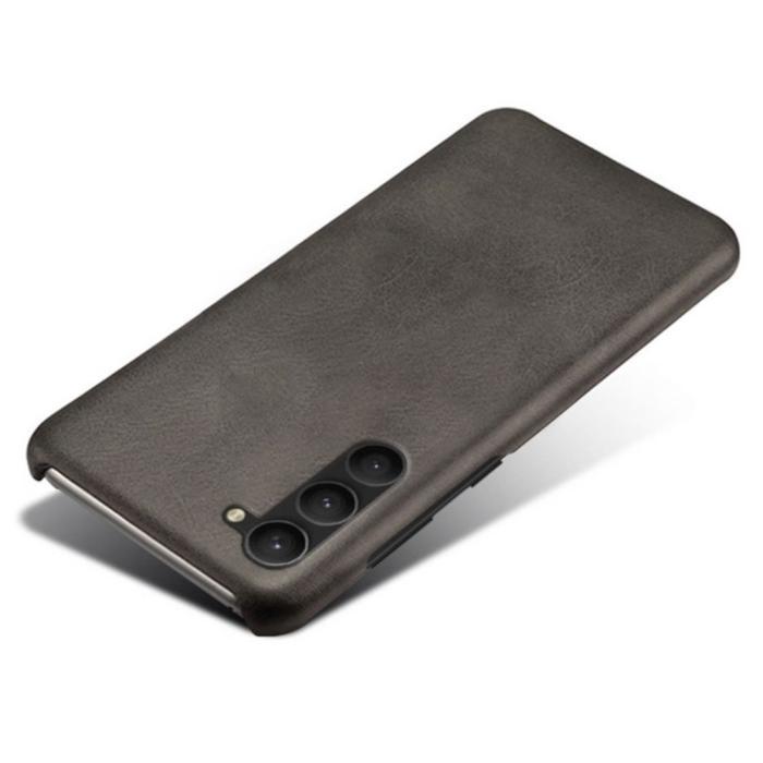 Bild 3,  Samsung Galaxy S24 Plus Läderbelagt Skal Svart
