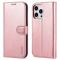 AZNS AZNS iPhone 14 Pro Fodral Läder Roséguld