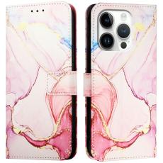  iPhone 16 Pro Max Fodral Marmor Ros&eacute;guld