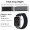 ColorPop Apple Watch 38/40/41/42 mm Armband Alpine Pro Loop Svart/Grå